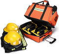 Emergency First Aid Backpack, High Capacity Waterproof Rolling Medical Bag for Portable Healthcare Solutions