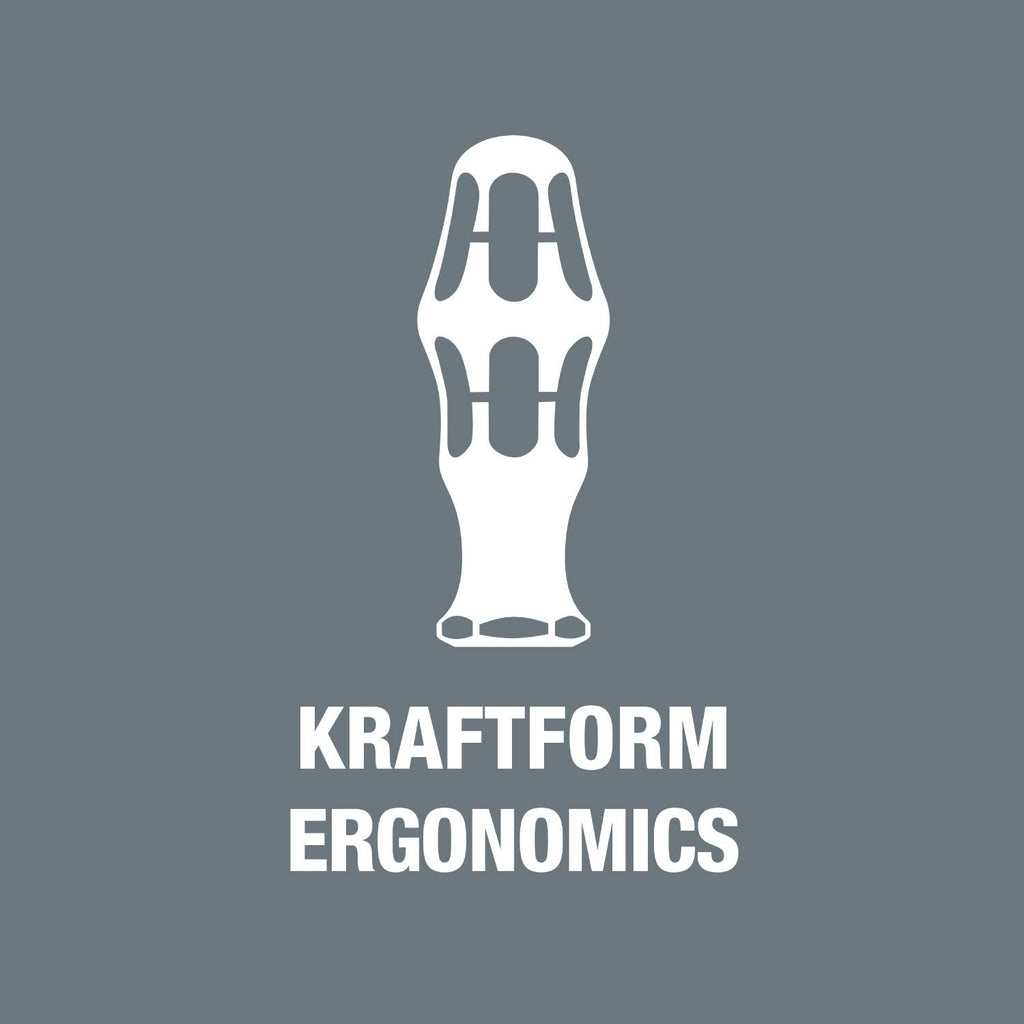 Wera 05074734001 Kraftform ESD 7446 Hexagon Torque Screwdriver, 1/4' Head, 11.0-29.0'/lbs Variable Torque AdjustmentRange