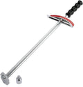 Tooluxe 03703L Dual Drive Beam Style Torque Wrench,3/8' & ½' Drives | 17' Length, 0-150 Ft-Lbs | SAE, Premium Steel Alloy (Pack of 12)