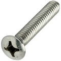 6-32 x 2' Phillips Oval Head Machine Screws Kit Hardware Stainless Steel 18-8 Pack of 1000 Fastener Set LS18318F