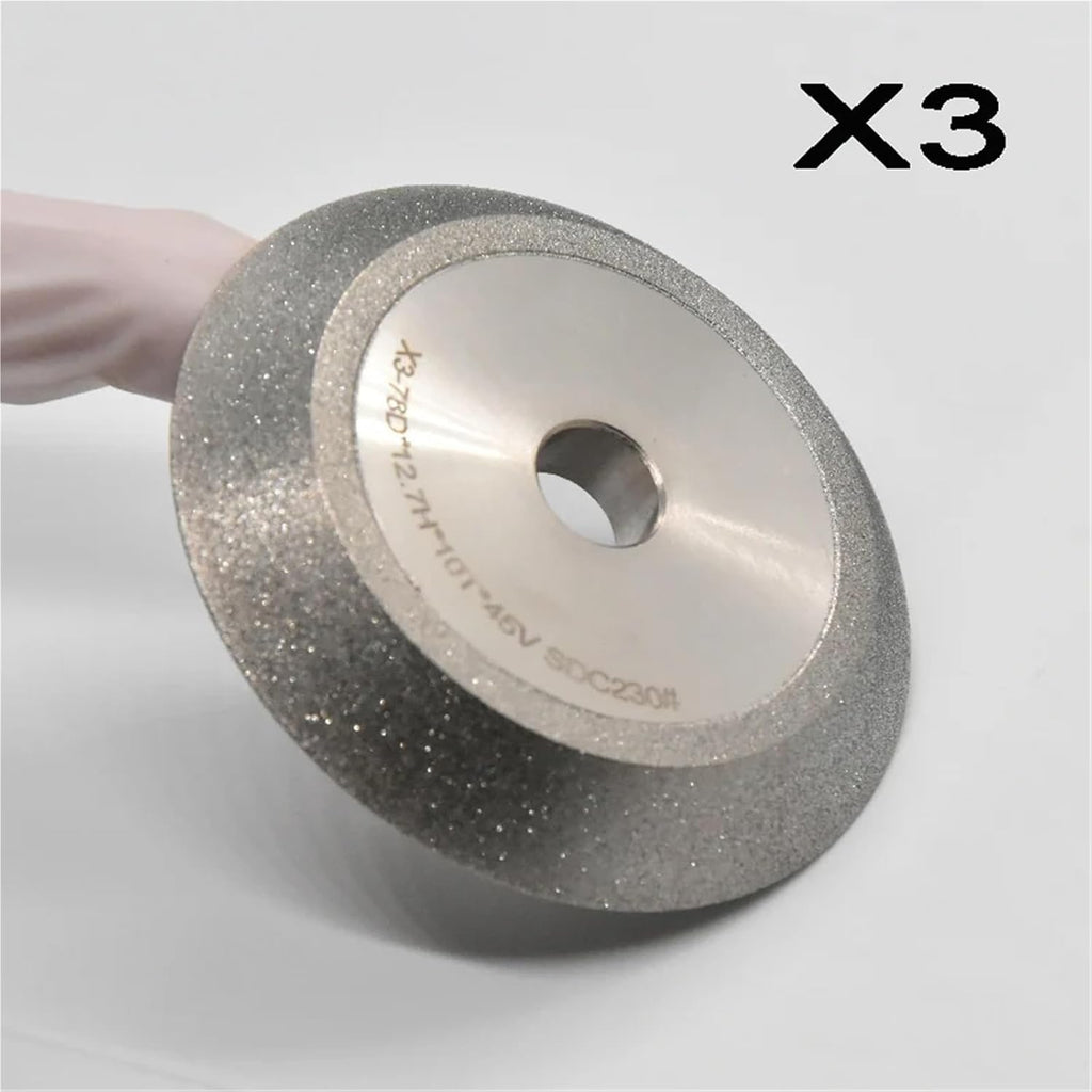 1pc CBN Grinding Wheel MR-X3 X1 Diamond 78mm MR-13B MR-20G MR-13D HSS Tungsten Grinder CBN230 SDC230 Drill Bit Sharpener(SDC230,MR-X3)