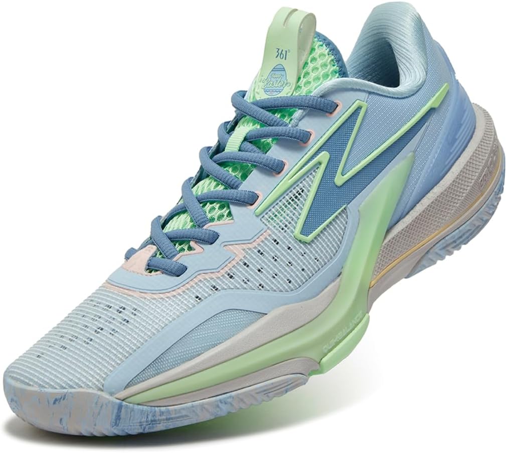 361° BIG3 6.0 Basketball Shoes for Men Breathable Outdoor Sneakers Cushioning,Anti Slip Practice Student Sports Shoes for Teens and Adults,Caldwell Pope Zapatillas de baloncesto Hombre