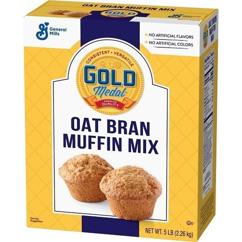 Gold Medal Oat Bran Muffin Mix 6 Case 5 Pound