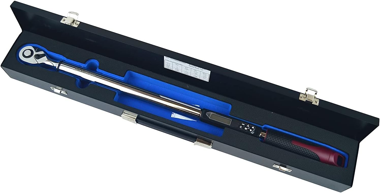 ACDelco Tools ARM321-6A 3/4' Heavy Duty Torque Wrench with LED Flash Notification - ISO 6001 Standards with Certificate of Calibration