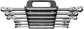 TEKTON Long Flex Head 12-Point Ratcheting Box End Wrench Set with Holder, 6-Piece (1/4-13/16 in.) | WRB96200