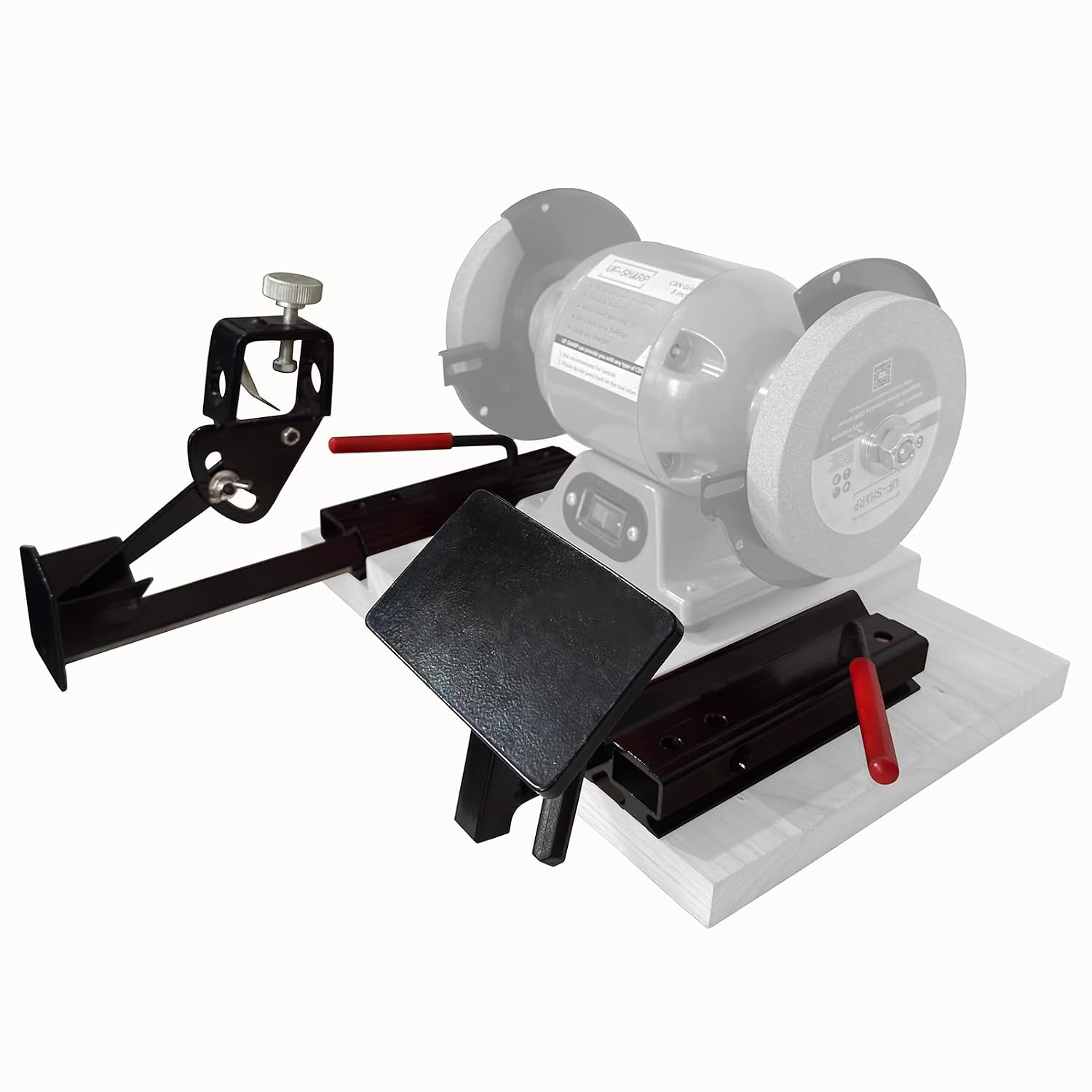8 inch CBN Grinding Wheel and Lathe Tool Sharpening Jig