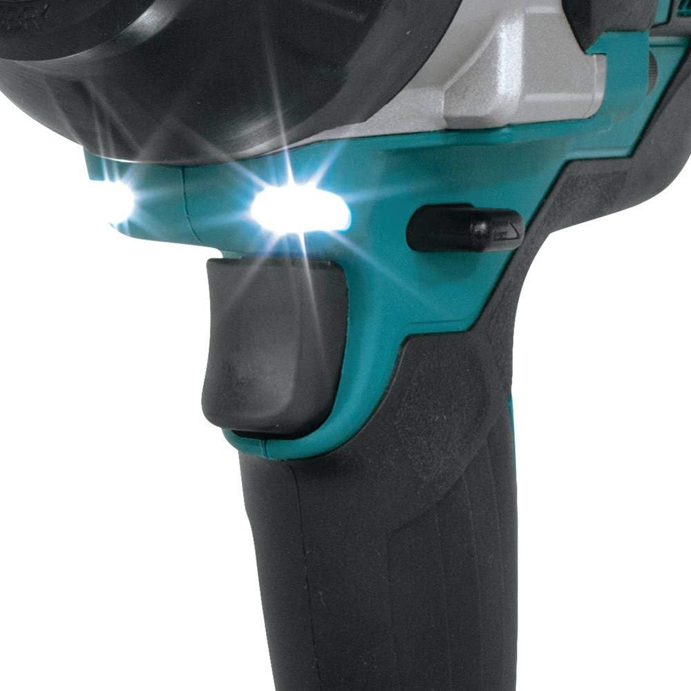 Makita XWT09Z LXT Lithium-Ion Brushless Cordless High Torque Hex Impact Wrench, 18V/7/16'