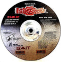 United Abrasives- SAIT 22616 Type 27 9-Inch x 1/4-Inch x 5/8-11 6600 Max RPM Z-Tech - Z24R Zirconium Depressed Center Grinding Wheels, 10-Pack