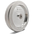 4 in 1 Plus CBN Grinding Wheel 8 inch, 1.5' Wide, 5/8' Arbor, 1/4' Radius for Sharpening Woodturning Tools、HSS Tools (1000 Grit)