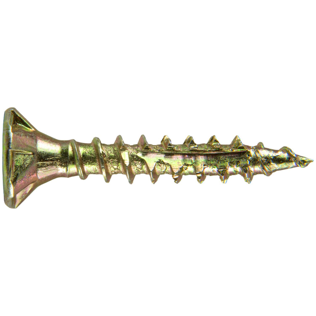 8 x 1 Gold Star Wood Screw Torx/Star Drive Flat Head - CASE of 9-5 Pound Boxes 12,420 Screws