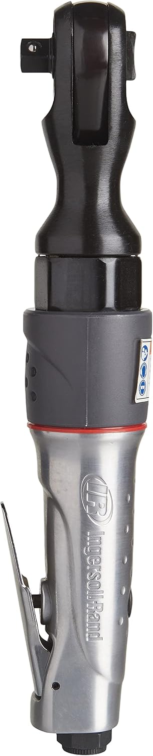 Ingersoll Rand 107XPA 3/8' Air Ratchet Wrench, Heavy Duty, 54 ft lbs Max Torque Output, Variable Speed Lever Style Throttle, 360 Degree Adjustable Exhaust