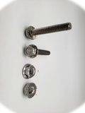 (Qty 100pcs) 1/4-20x1-1/2 Stainless Serrated Hex Flange Bolts Screws 1/4x20x1.5 & Nuts Hardware Fastener Kit Set RV8451S