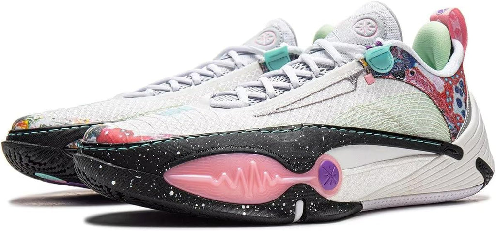 LI-NING Wade All City Series Men's Basketball Shoes Lightweight High Rebound Professional Match Sneakers