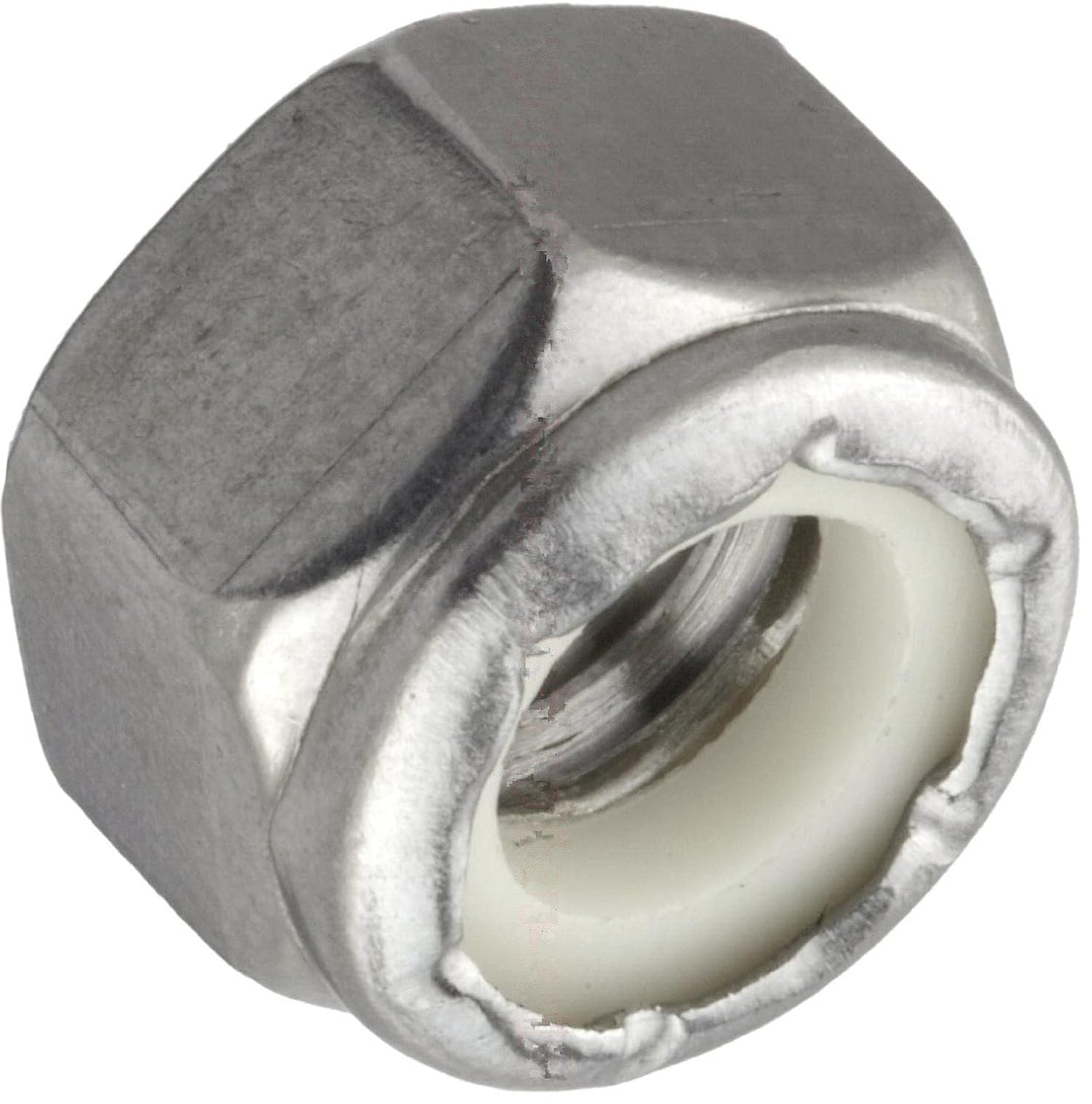 (Qty 500pcs) 1/4-20 Coarse Thread 18-8 Stainless Nylon Insert Lock/Stop Nut 1/4x20 Hardware Fastener Kit Set RV7428S