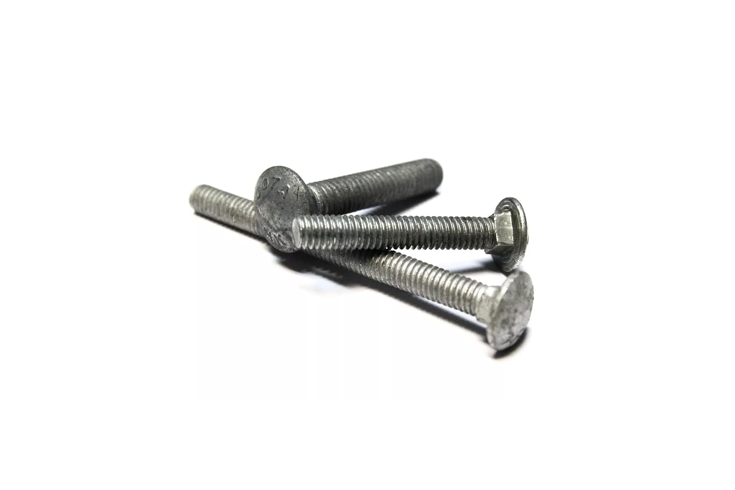 3000 Pcs 1/4X1' Carriage Bolts Hot Dip Galvanized Fasteners Kit Hardware Bolts Set