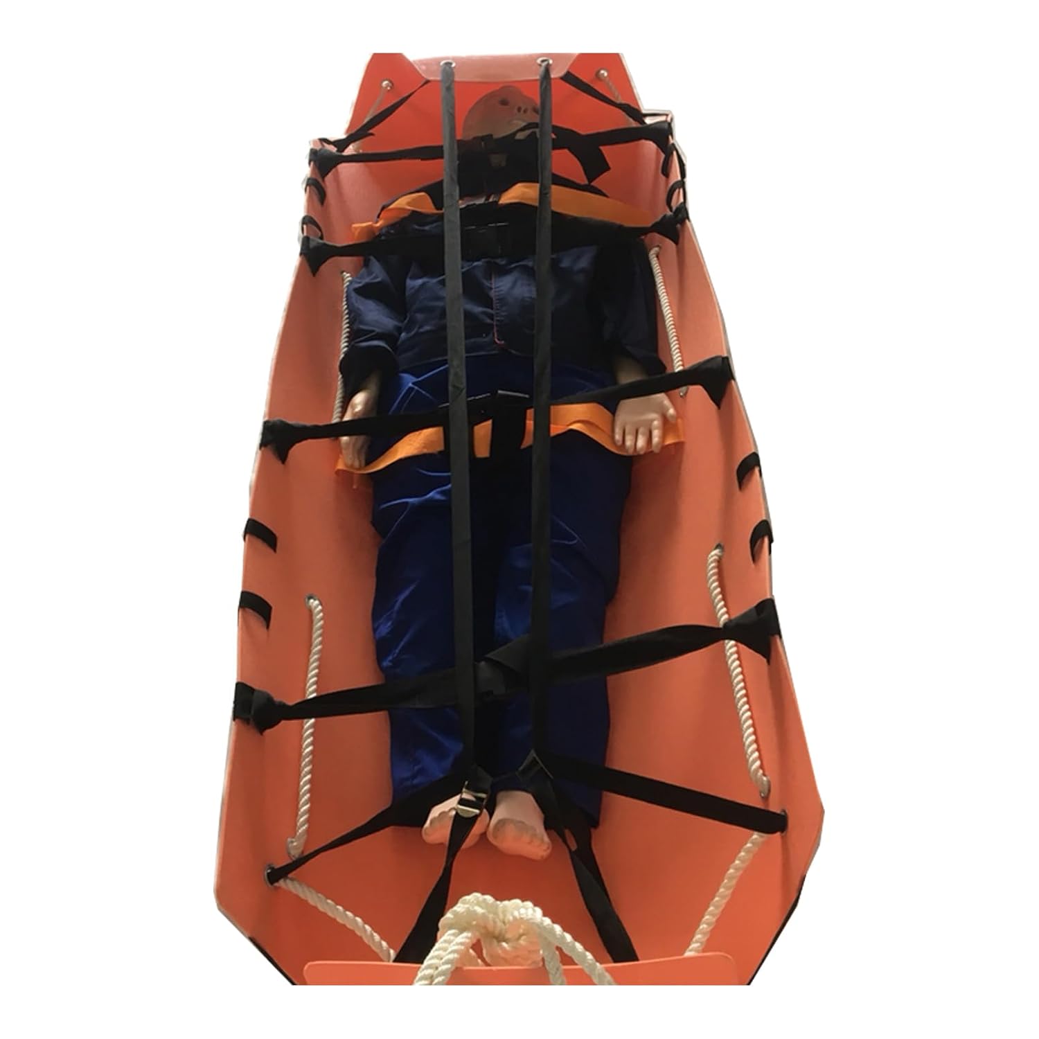 Portable Folding Stretcher,Multifunctional Rescue Stretcher, Roll Stretcher,Light Weight,for Medical Emergency Rescue,Ambulance,Fire Rescue Load Capacity:160 kg/353 lb(EVA)