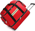 Emergency First Aid Backpack, High Capacity Waterproof Rolling Medical Bag for Portable Healthcare Solutions