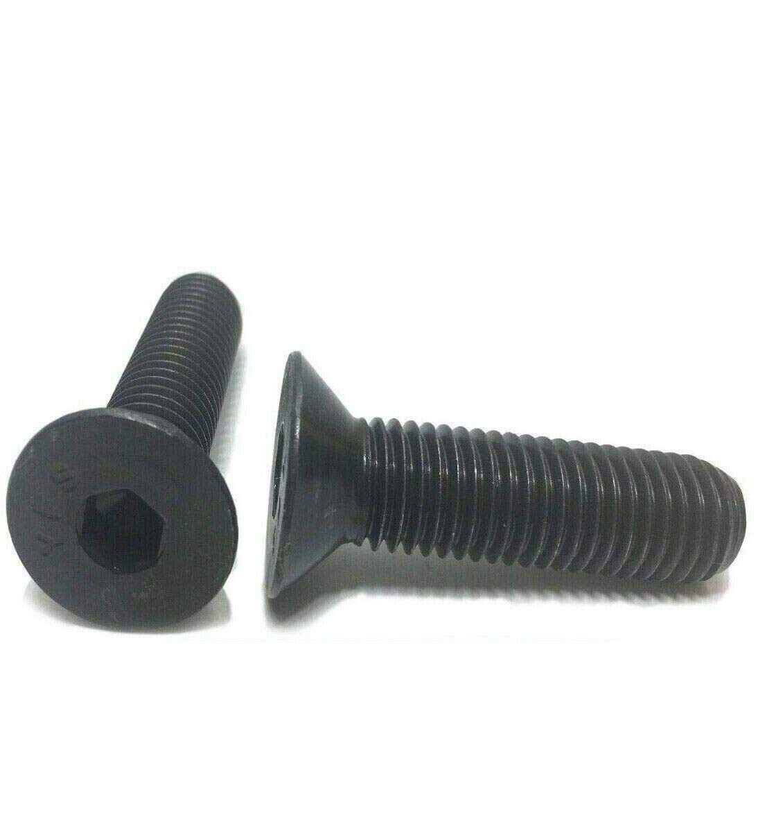 5/8-11 x 2' - Flat Head Cap Screw Black Oxide Thread Socket 150 Pcs Socket Head Screws B2B