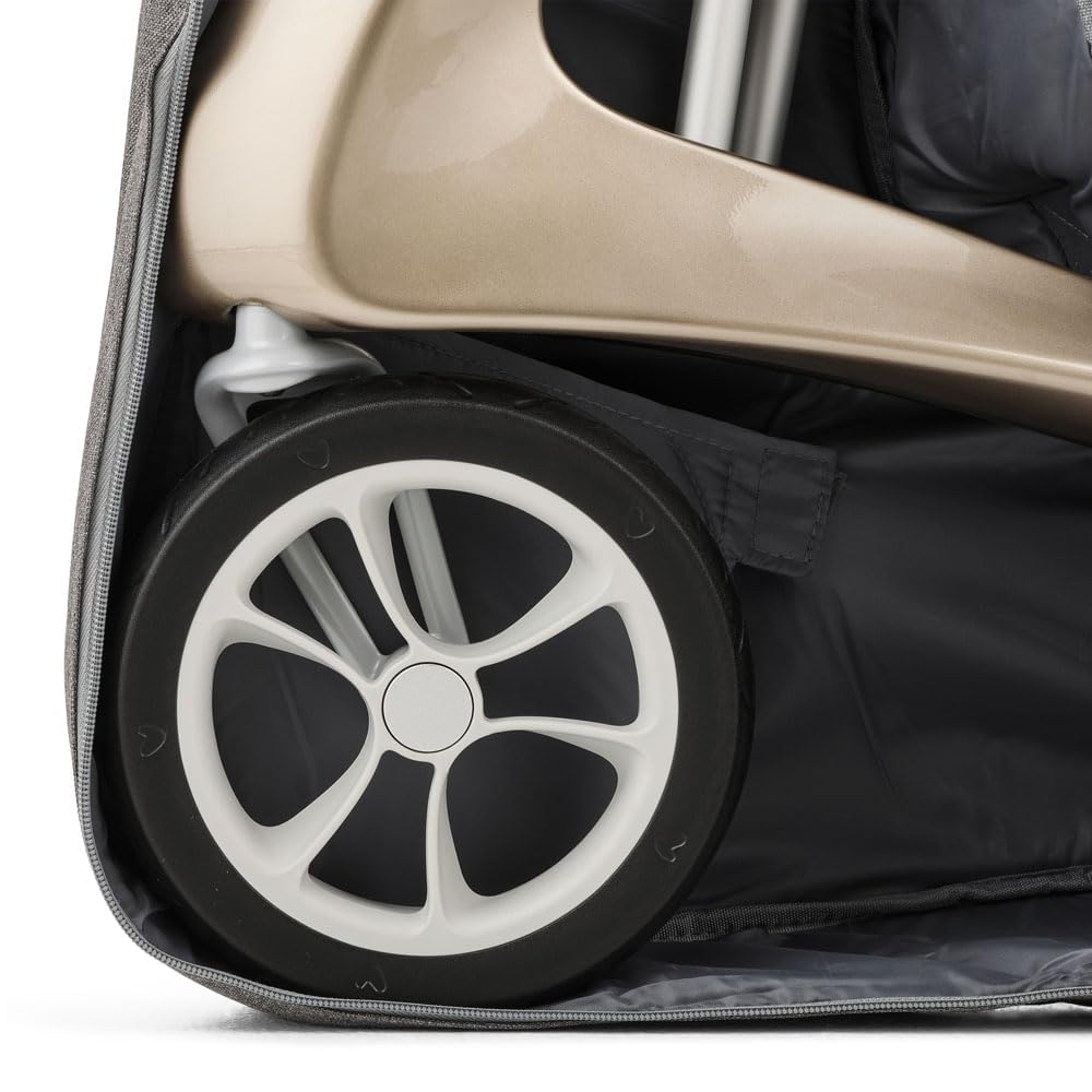 byACRE Carbon Ultralight Rollator Accessory, Travel Bag in Grey - Durable & Convenient Storage Solution for Rollator Walkers