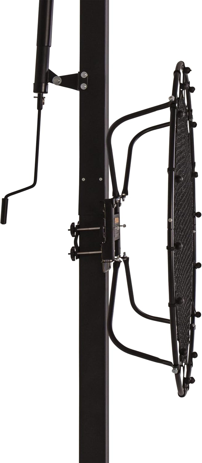 Silverback Multi-Sport Training Rebound Passback Net - Basketball Rebounder - Multisport Rebounder,Black