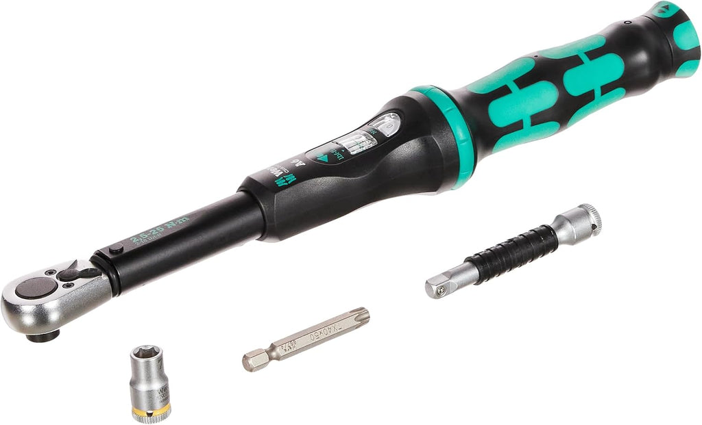 WERA 05130110001 Click-Torque A 6 Set 1, 2.5-25 Nm, 20 Pieces