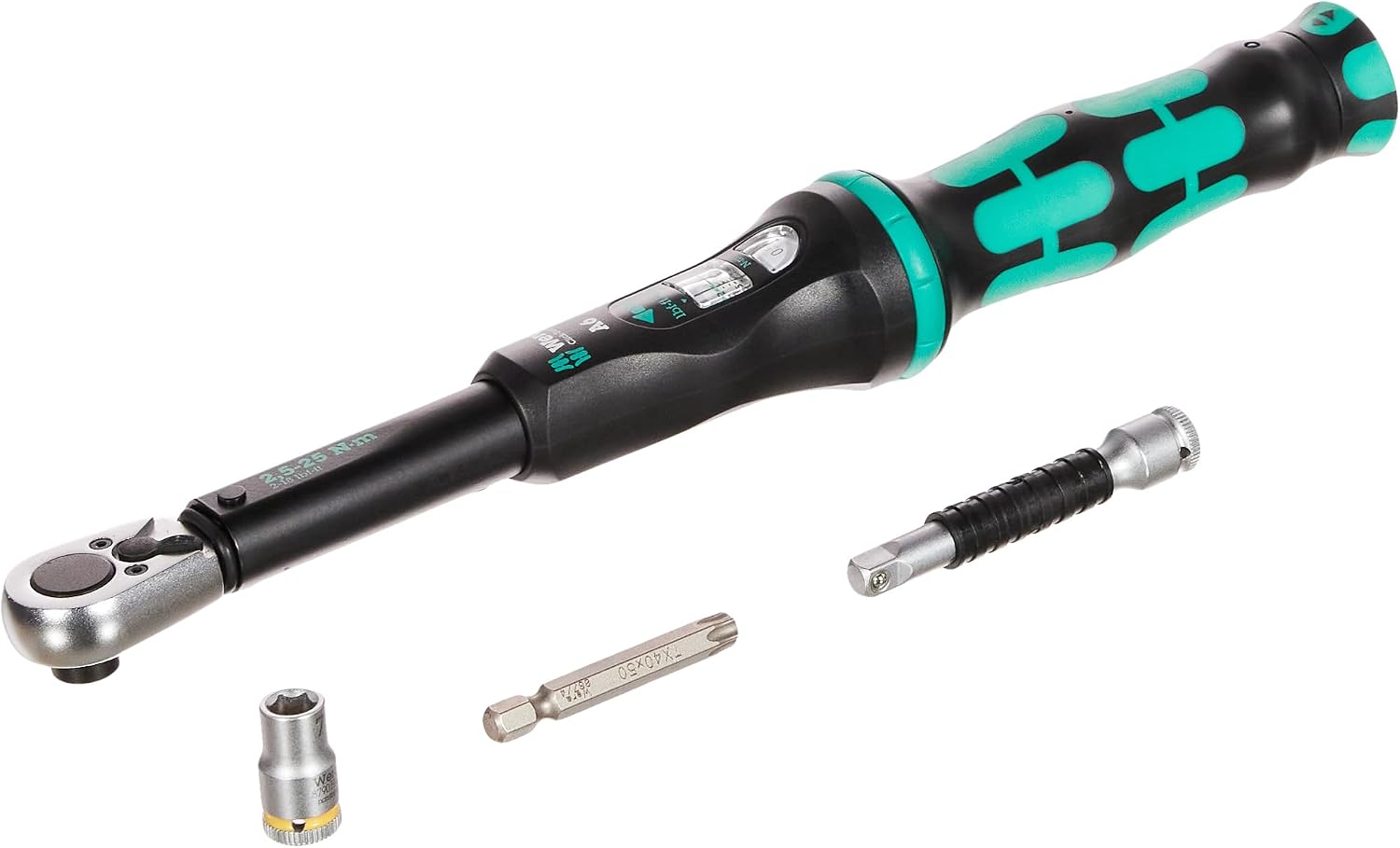 WERA 05130110001 Click-Torque A 6 Set 1, 2.5-25 Nm, 20 Pieces