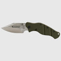 LPC EDC Folding Knife – S35VN Clip Point, Titanium Frame Lock, G10 Handle, Bearing Pivot, Tactical Overbuilt Construction (Green with Satin Blade)