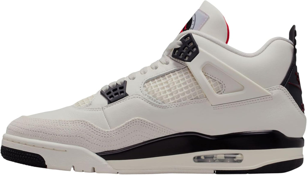 Air Jordan 4 Retro Flight Club Men's Shoes (Sail/University Red/Black)