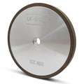 Resin Diamond Grinding Wheel for Twice as Sharp, 240 Grit, 5 inch Dia, 1/2 inch Thick, 1/2 inch Arbor (5 inch, 240, Medium)