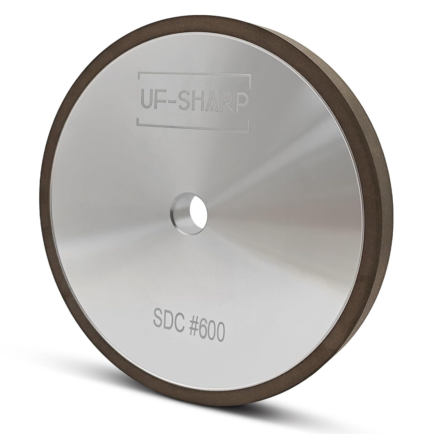 Resin Diamond Grinding Wheel for Twice as Sharp, 240 Grit, 5 inch Dia, 1/2 inch Thick, 1/2 inch Arbor (5 inch, 240, Medium)