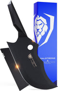 Dalstrong 9' Meat Cleaver - Shadow Black Series, Black Titanium Nitride Coated, High Carbon Vacuum Treated Steel, w/Sheath, Massive Razor Sharp Kitchen Knife Gift, NSF Certified