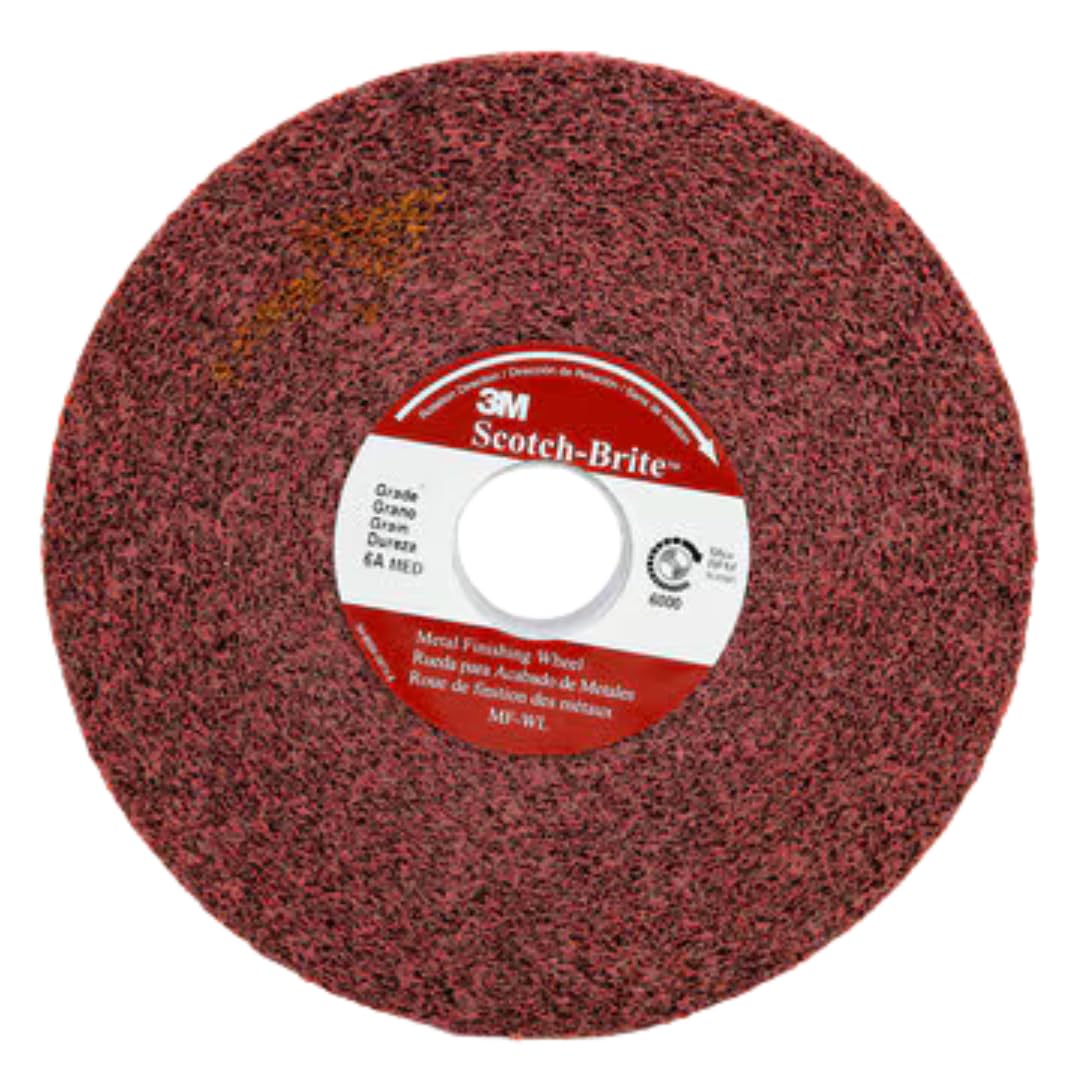 3M Scotch-Brite Metal Finishing Wheel, MF-WL, (00048011019000) (3/Each)