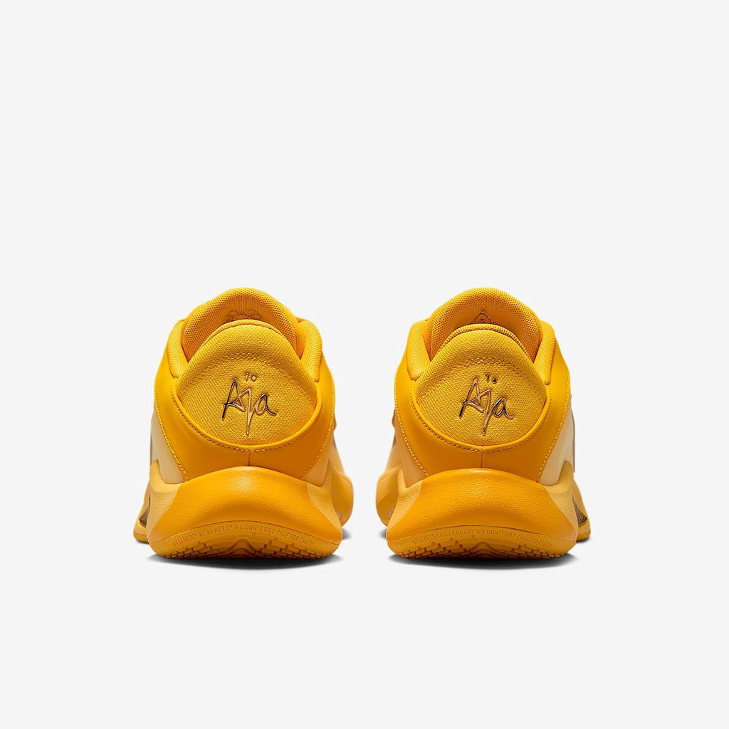 A'One Sunshine A'ja Wilson Basketball Shoes (University Gold/Topaz Gold/Soft Yellow/Metallic Gold) Size 9.5