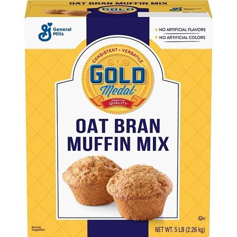 Gold Medal Oat Bran Muffin Mix 6 Case 5 Pound