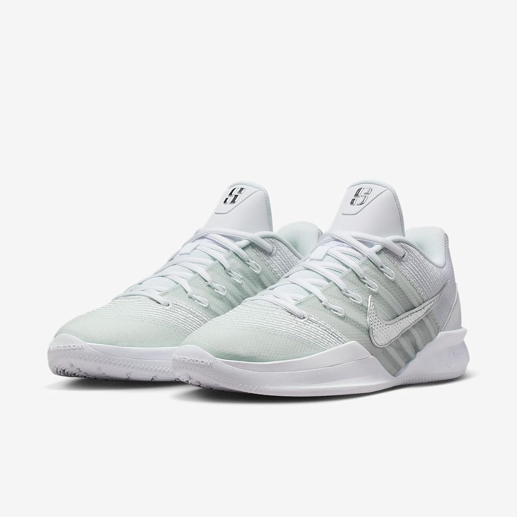 Nike Sabrina 3 Basketball Shoes (White/Mint Foam/Metallic Silver)