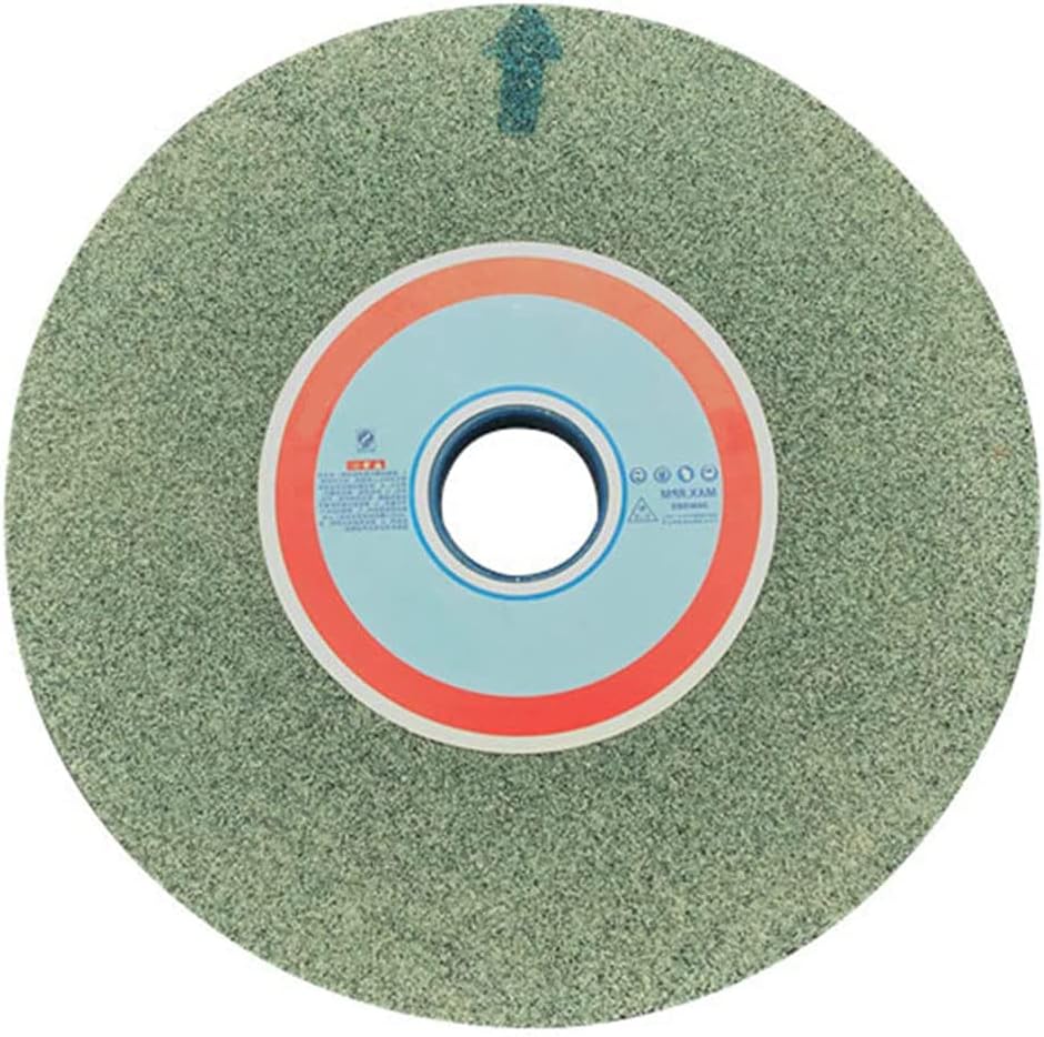 Bench Grinder Wheels, Green Silicon Carbide Bench Pedestal Grinding Wheel 250mmx32mmx25mm 46-120 Grit(120 Grit)