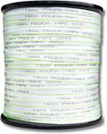 Pull Tape Power-Tape | Made in USA | 100% Polyester | Cable Wire Pulling Webbing, Flat Rope | 1800 lb (5/8 inch) x 2,000 feet