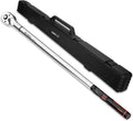 VANPO 3/4-Inch Digital Torque Wrench 22.1-442.5 Ft-Lb/30-600Nm, ±2% Accuracy Heavy-Duty Electronic Torque Wrench with Triple Alert, Preset Memory for Trucks, Construction & Industrial Equipment