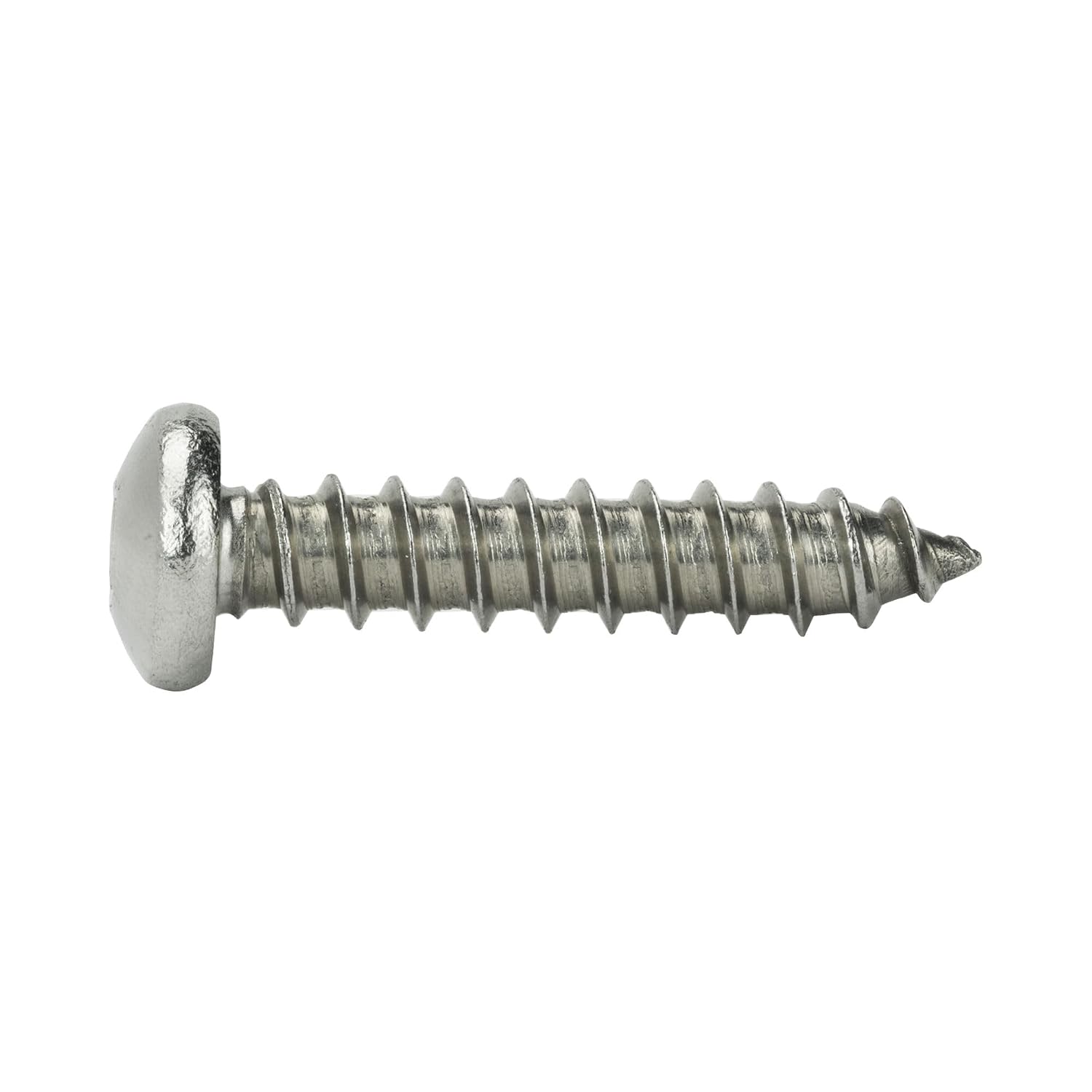 No.8 Square Drive Pan Head Sheet Metal Screws Self Tap Stainless Steel 500Pcs 2' Screws Set Fasteners