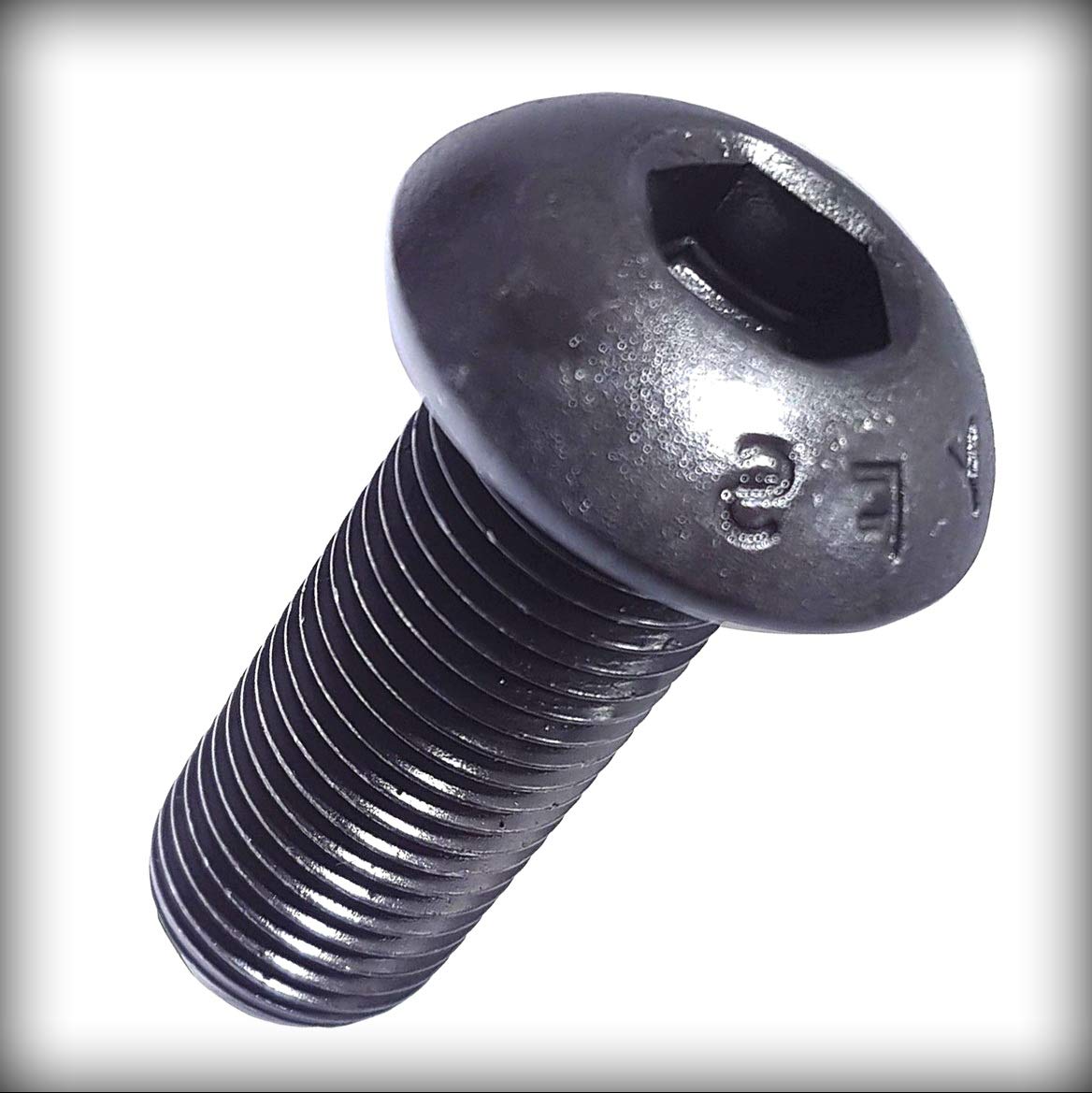New Pack of 50 Pcs 1/4-28 x 2' inch Button Head Socket Cap Machine Screws Kit Black Oxide Alloy Steel Set Warranity by Pr-Merchant