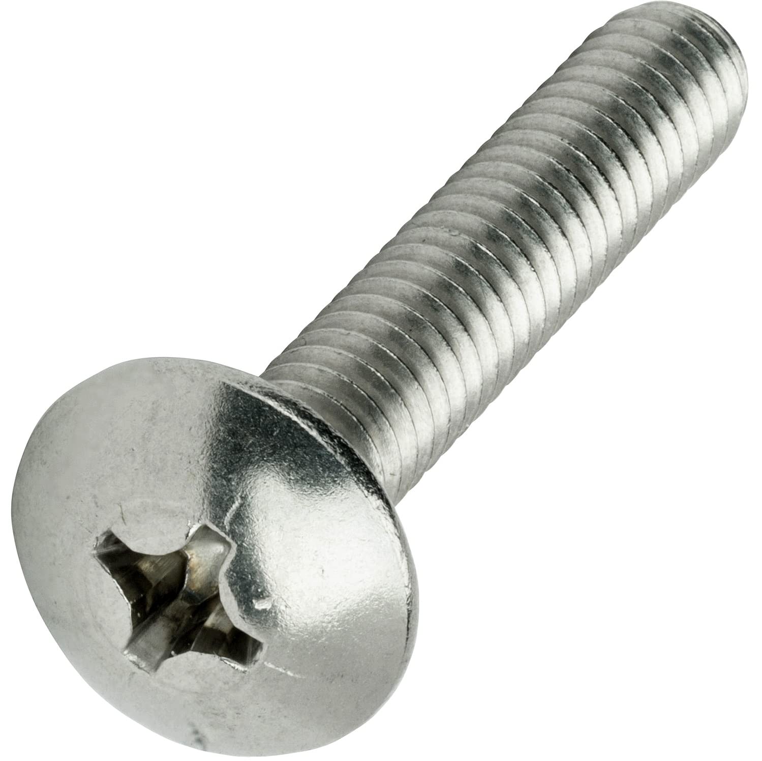 8-32 x 2' Phillips Truss Head Machine Screws Kit Hardware Stainless Steel 18-8 Pack of 500 Fastener Set LS18589F