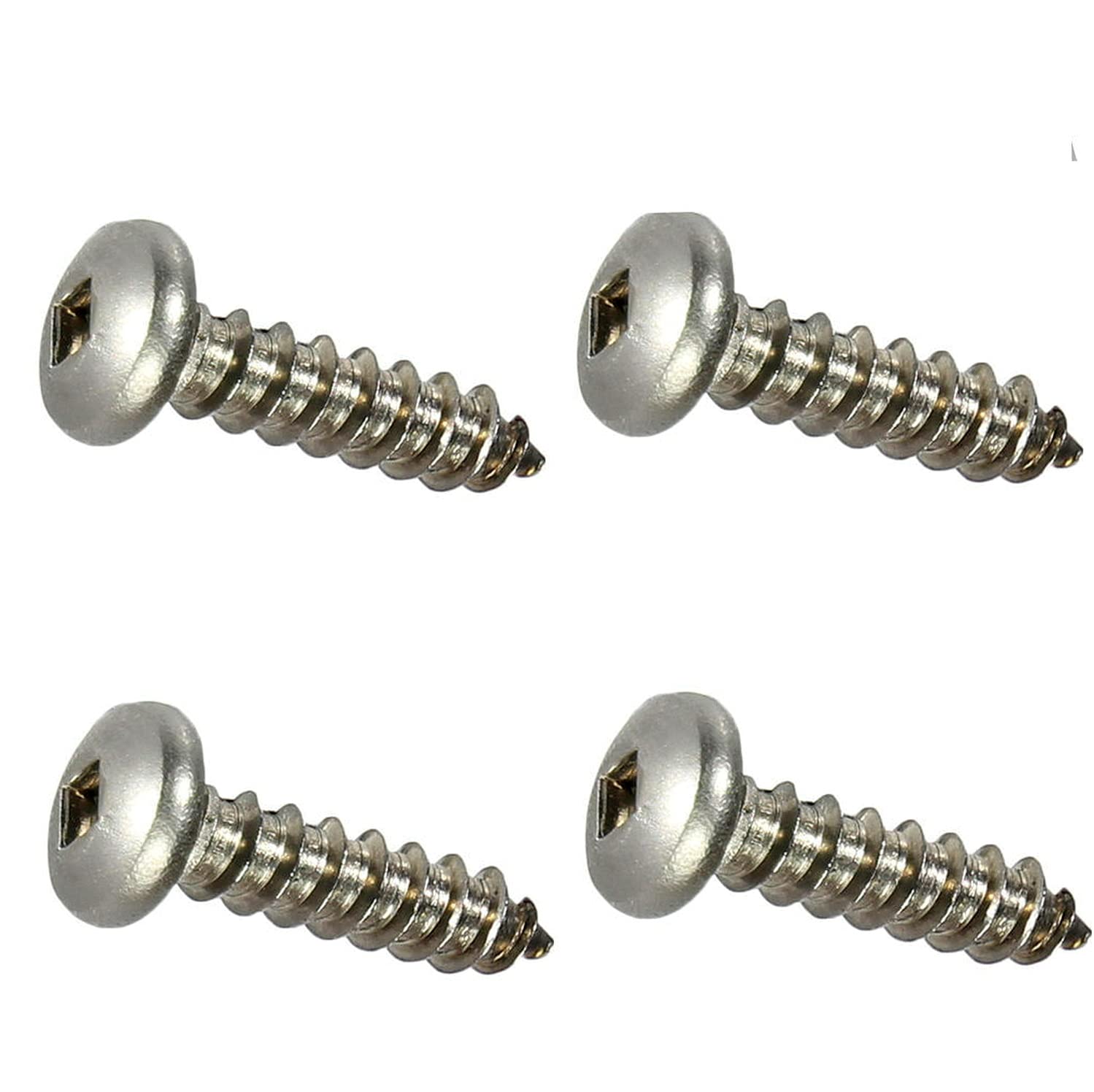 Self Drill Tek Screws Kit Hardware Phillips Pan Head Stainless Steel #8 x 2' Pack of 2500 Fastener Set LS24470F