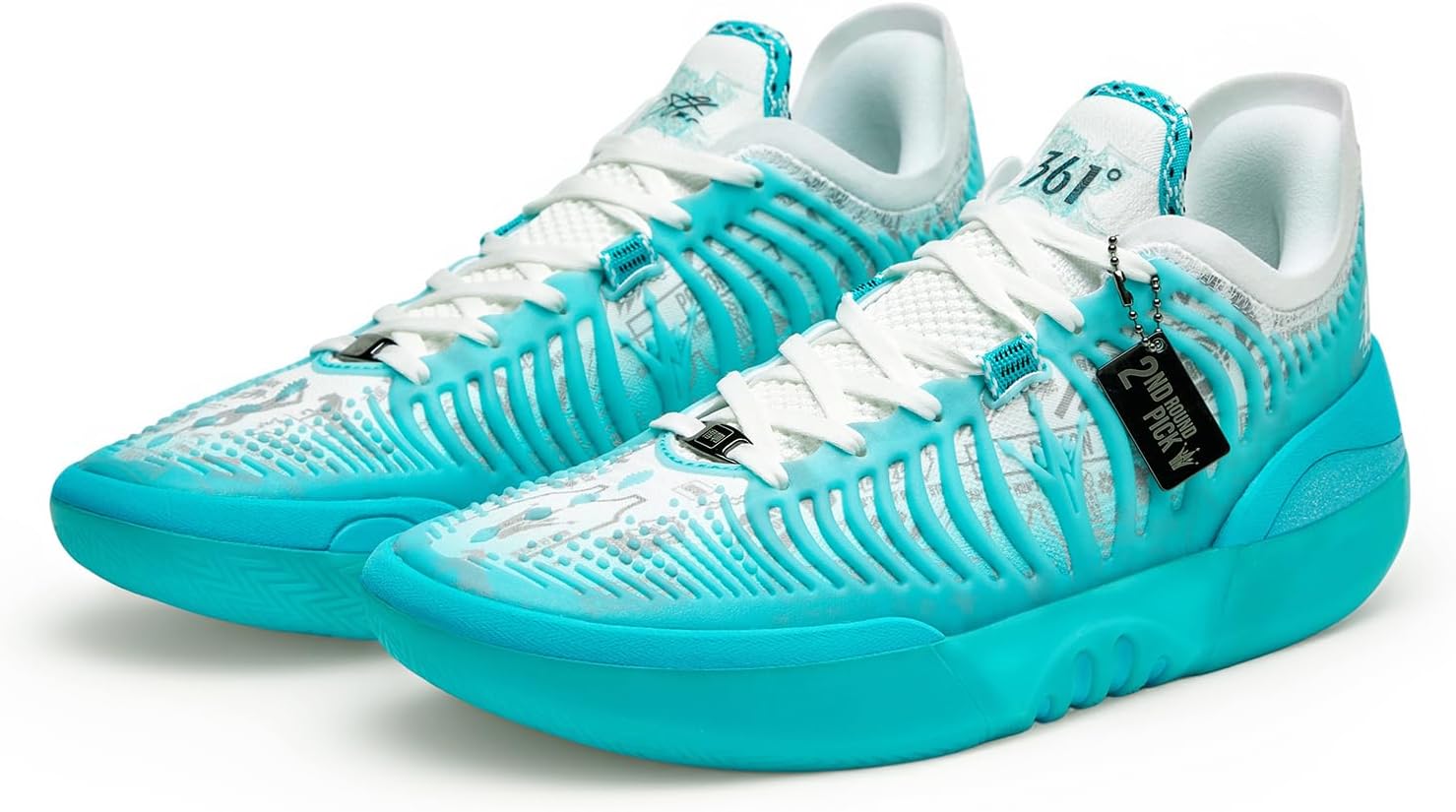 361° Joker 2 Nikola Jokić Basketball Shoes for Men high top Breathable Outdoor Sneakers Cushioning,Joker 2 GT Anti Slip Practice Sports Shoes for Teens and Adults,Zapatillas de baloncesto Hombre