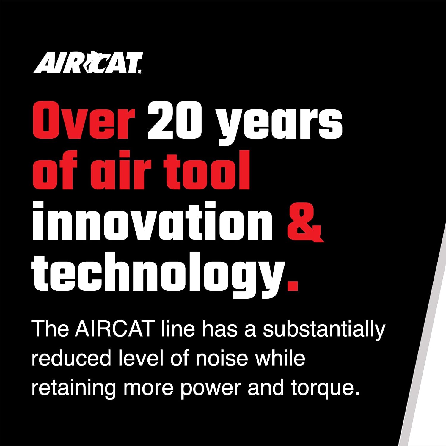 AIRCAT Pneumatic Tools 801: Composite Ratchet 320 RPM, 35 ft-lbs Maximum Torque - 3/8-Inch