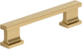 Amerock Triomphe 3-3/4 inch (96mm) Center-to-Center Champagne Bronze Cabinet Pull - 25 Pack