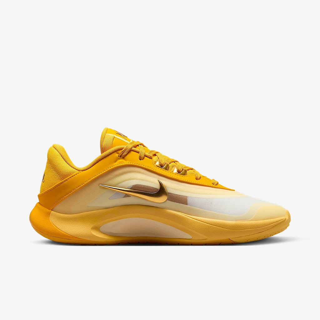 A'One Sunshine A'ja Wilson Basketball Shoes (University Gold/Topaz Gold/Soft Yellow/Metallic Gold) Size 9.5