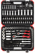 Gedore R45603172 172 Socket Set, 172 Pieces in Case, 1/2-inch 3/8' and 1/4' Sockets and Bits