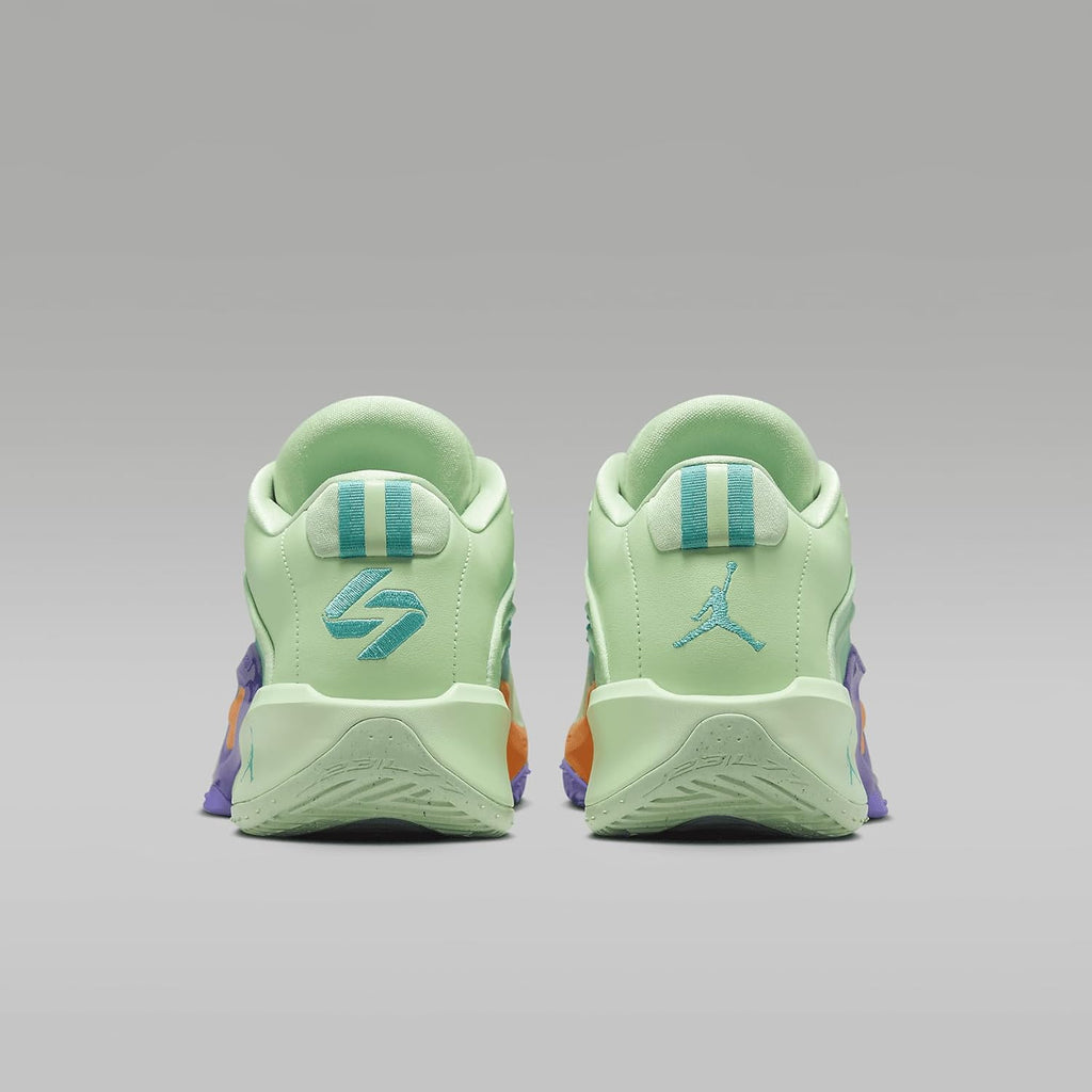 Luka 3 'Blurred Vision Basketball Shoes (HQ4255-300, Vapor Green/Cone/Psychic Purple/Hyper Jade) Size 11