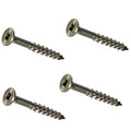 #8 x 2' Deck Screws Kit Hardware Square Drive 316 Marine Stainless Steel Pack of 500 Fastener Set LS20322F