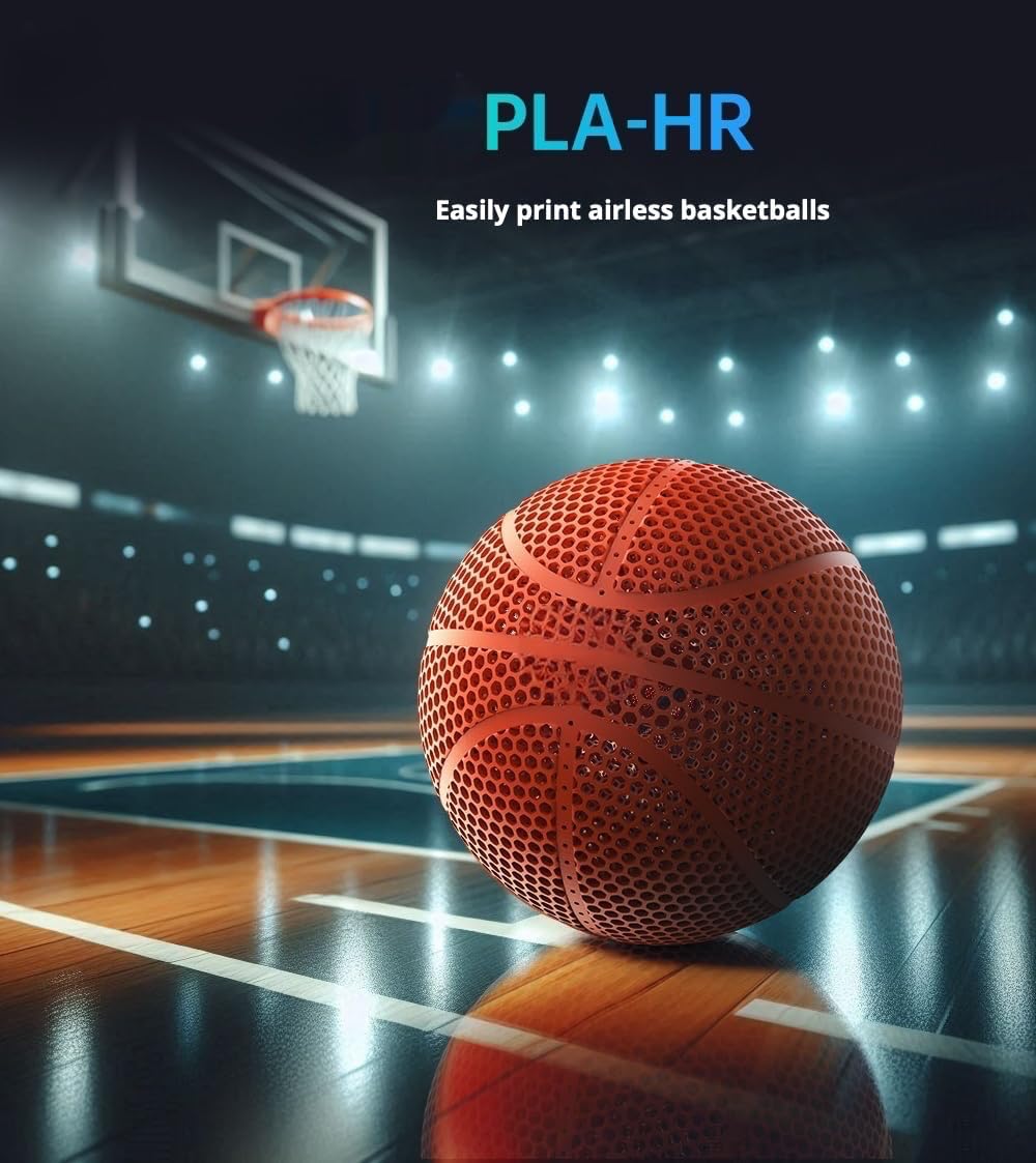 YHNNH Airless Basketball 3D Printed Silent Basketball Indoor Outdoor Durable Performance Quiet Basketballs Gift for Friends